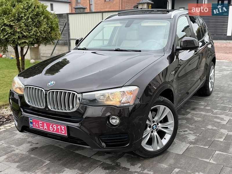 Внедорожник / Кроссовер BMW X3 2016 в Львове