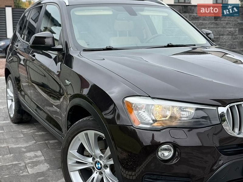 Внедорожник / Кроссовер BMW X3 2016 в Львове