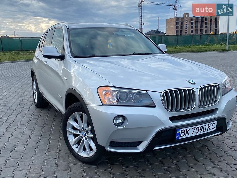 Внедорожник / Кроссовер BMW X3 2013 в Луцке