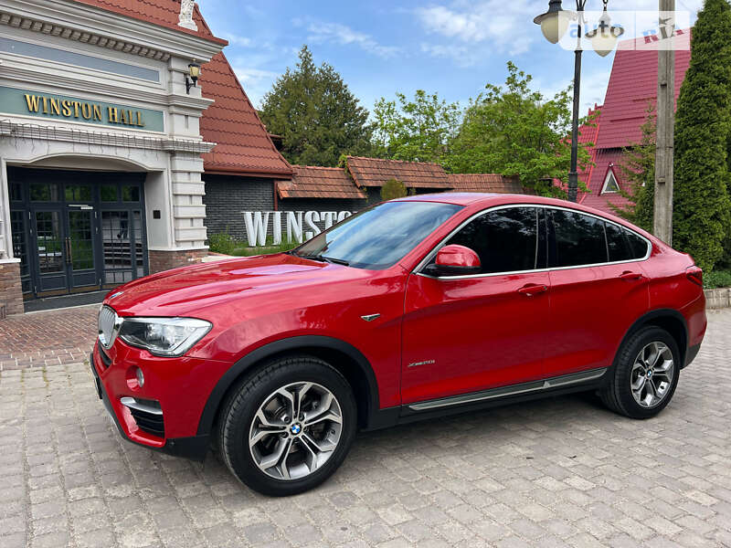 Внедорожник / Кроссовер BMW X4 2016 в Черновцах