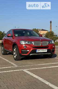 Внедорожник / Кроссовер BMW X4 2017 в Житомире