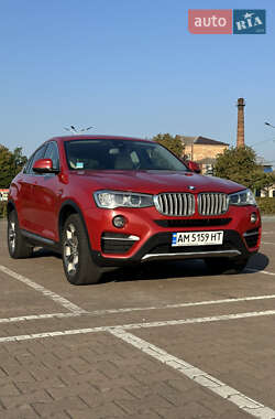 Внедорожник / Кроссовер BMW X4 2017 в 