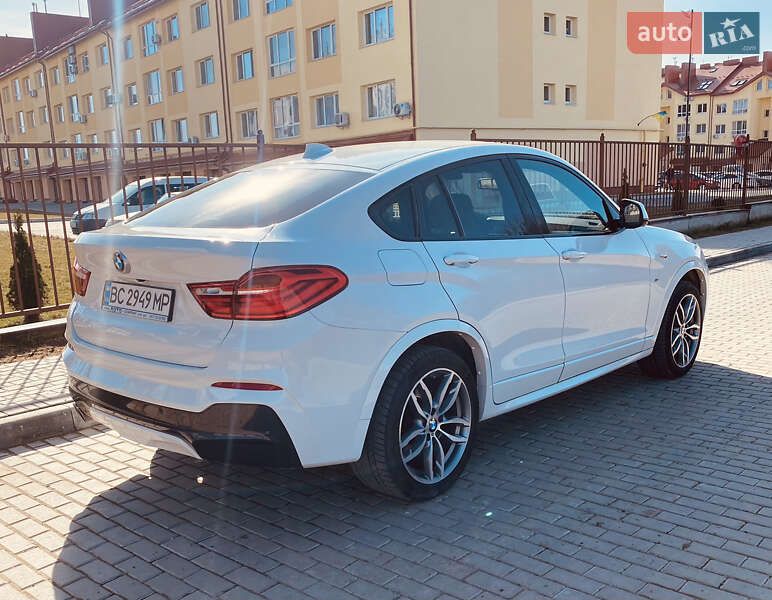 Внедорожник / Кроссовер BMW X4 2016 в Львове