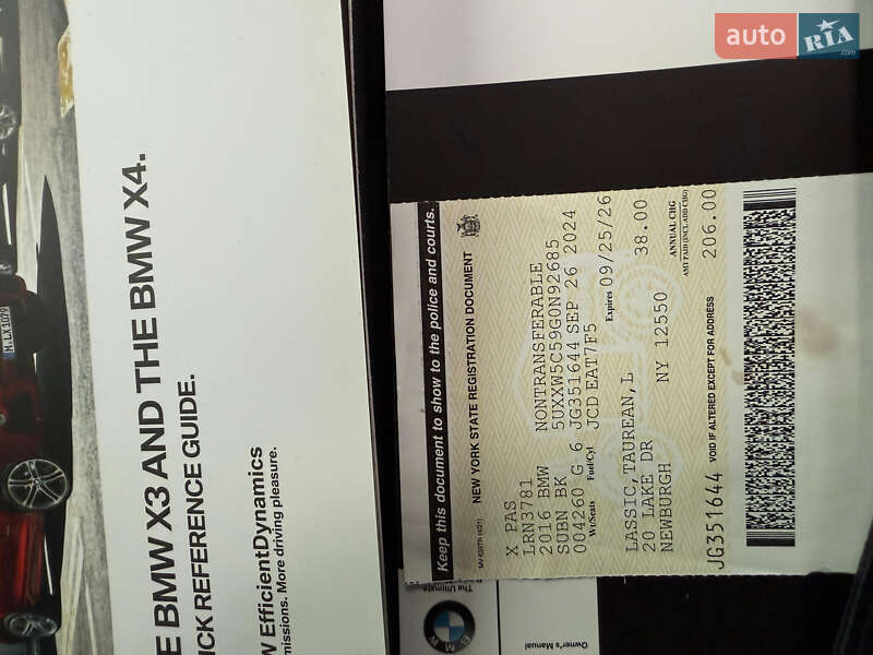 Позашляховик / Кросовер BMW X4 2015 в Рівному