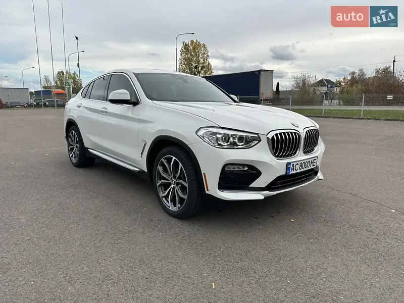 BMW X4 2019 VIN 5UXUJ3C51KLG55214 фото оголошення 4 з 88