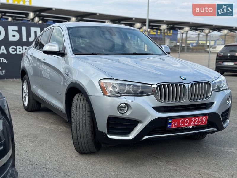 Внедорожник / Кроссовер BMW X4 2015 в Львове