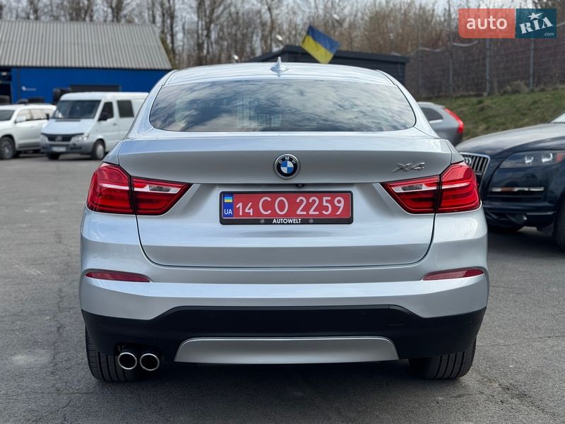 Внедорожник / Кроссовер BMW X4 2015 в Львове