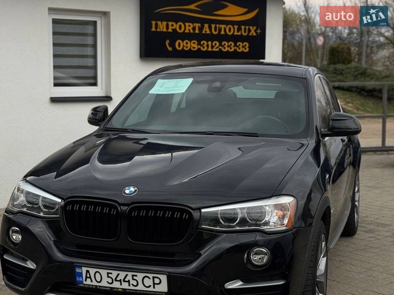 Позашляховик / Кросовер BMW X4 2017 в Іршаві