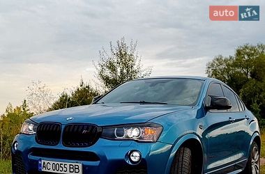 Внедорожник / Кроссовер BMW X4 2017 в Житомире