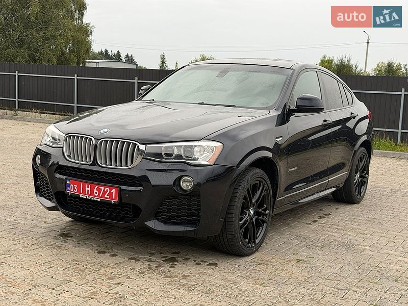Внедорожник / Кроссовер BMW X4 2016 в Ковеле