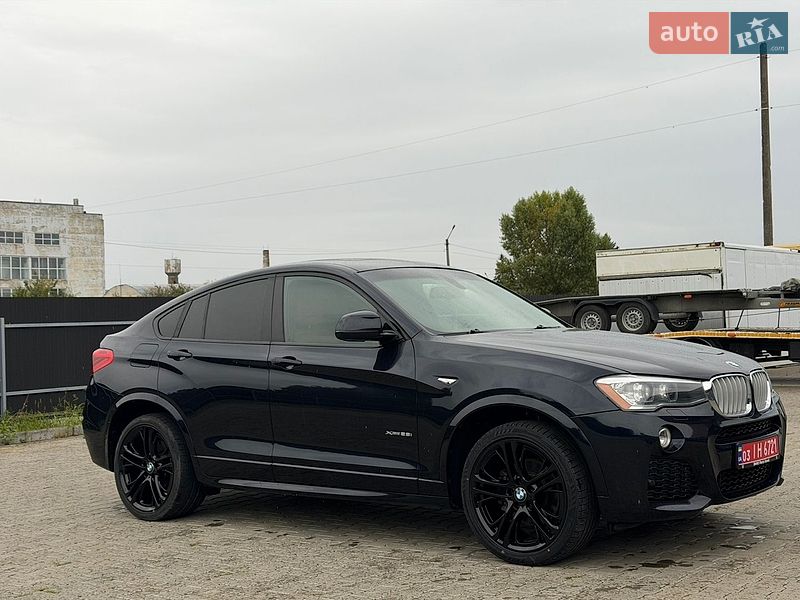 Внедорожник / Кроссовер BMW X4 2016 в Ковеле