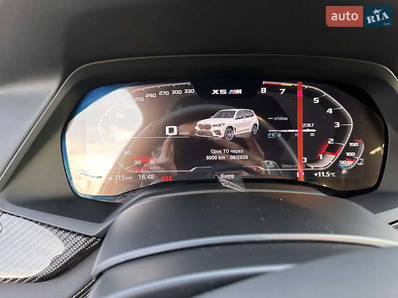 Внедорожник / Кроссовер BMW X5 M 2022 в Киеве