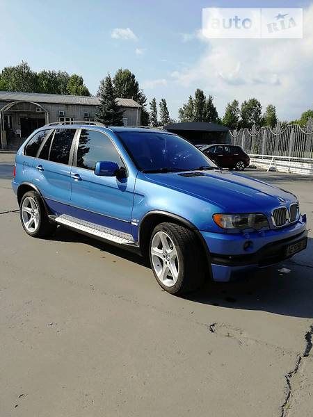 Позашляховик / Кросовер BMW X5 2002 в Дніпрі