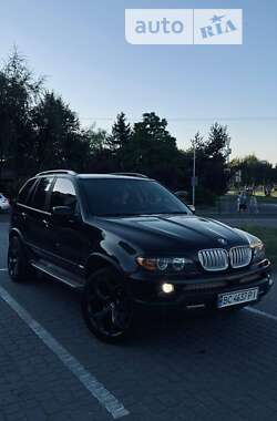 Внедорожник / Кроссовер BMW X5 2003 в Бобрке