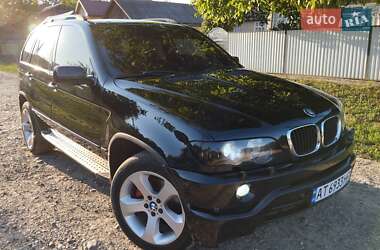 Внедорожник / Кроссовер BMW X5 2003 в Городенке