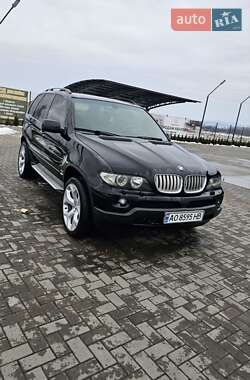 Внедорожник / Кроссовер BMW X5 2004 в Хусте