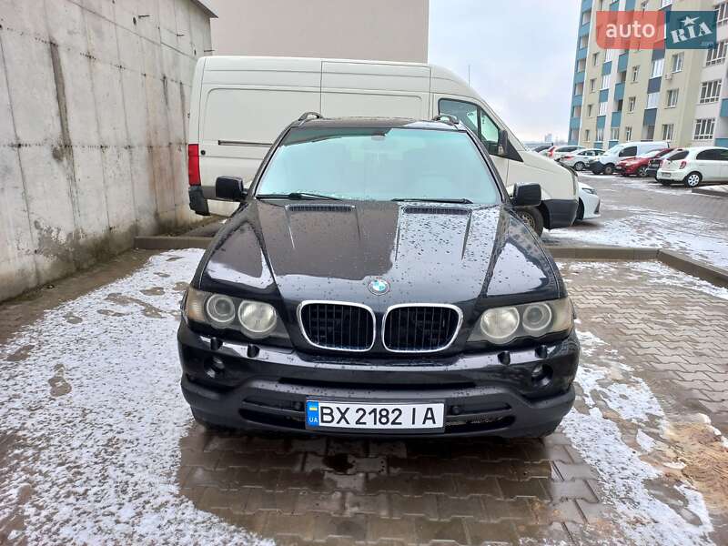 Внедорожник / Кроссовер BMW X5 2003 в Хмельницком