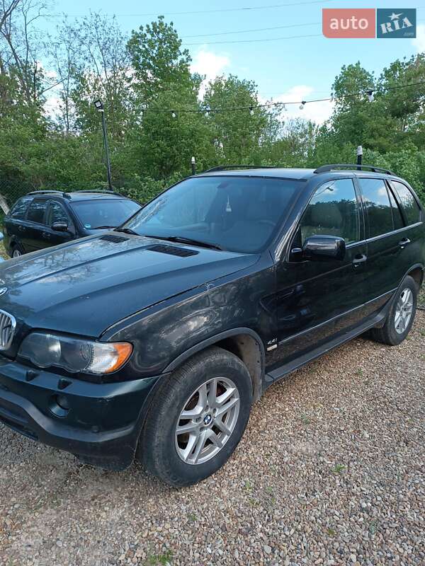 Внедорожник / Кроссовер BMW X5 2001 в Залещиках