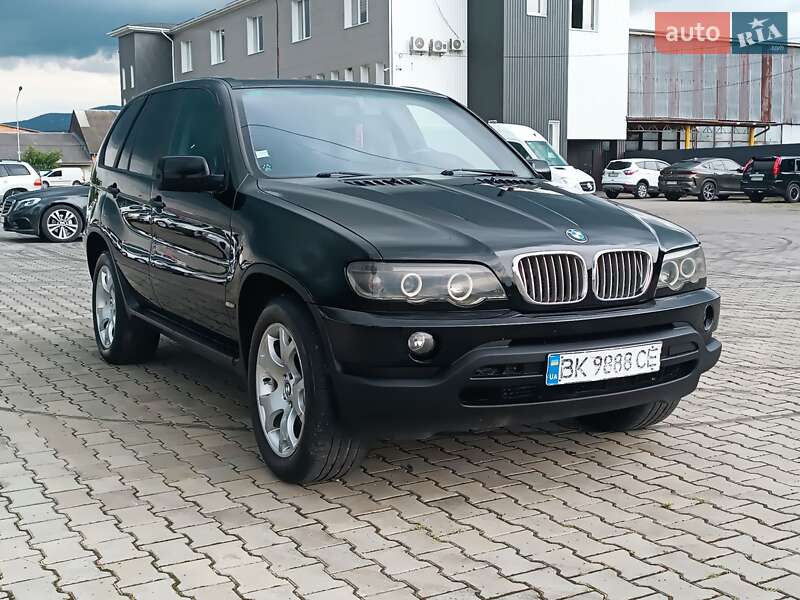 Внедорожник / Кроссовер BMW X5 2003 в Хусте