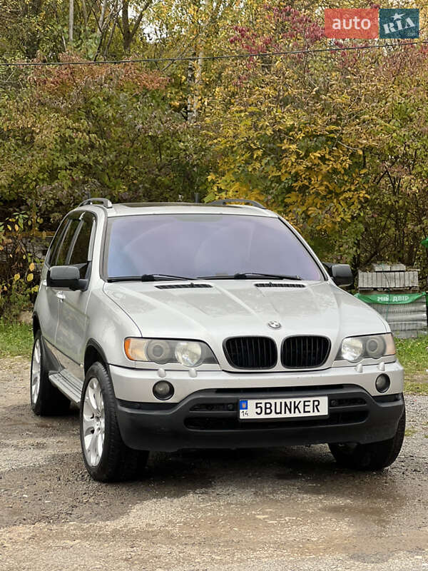 Внедорожник / Кроссовер BMW X5 2002 в Перемышлянах