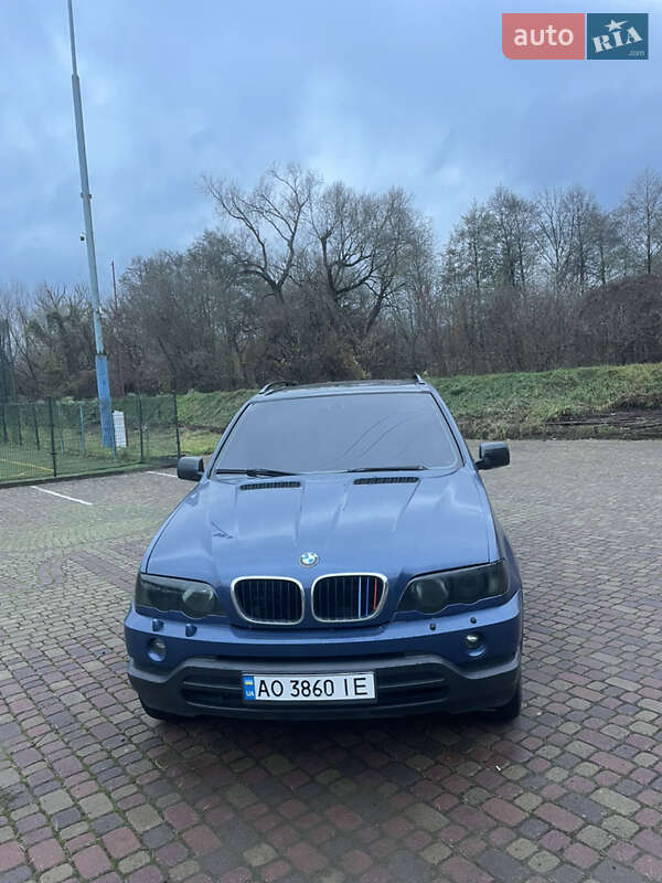 Внедорожник / Кроссовер BMW X5 2002 в Ужгороде