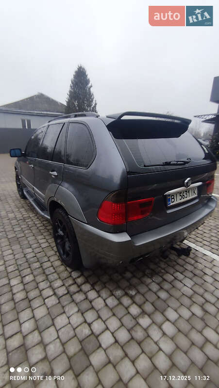 Внедорожник / Кроссовер BMW X5 2000 в Шполе