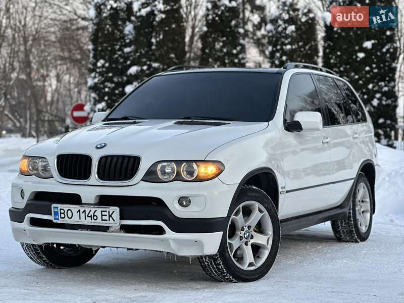 Внедорожник / Кроссовер BMW X5 2004 в Чорткове