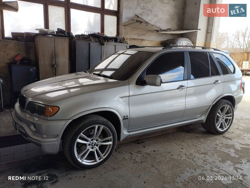 Внедорожник / Кроссовер BMW X5 2002 в Одессе
