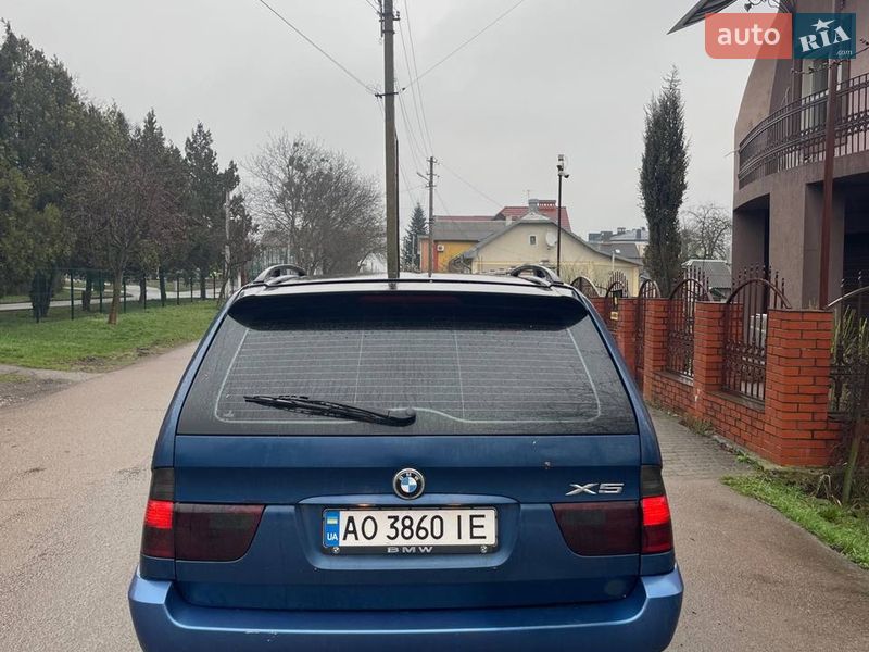 Внедорожник / Кроссовер BMW X5 2002 в Черновцах
