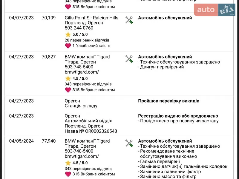 Внедорожник / Кроссовер BMW X5 2017 в Ивано-Франковске документ