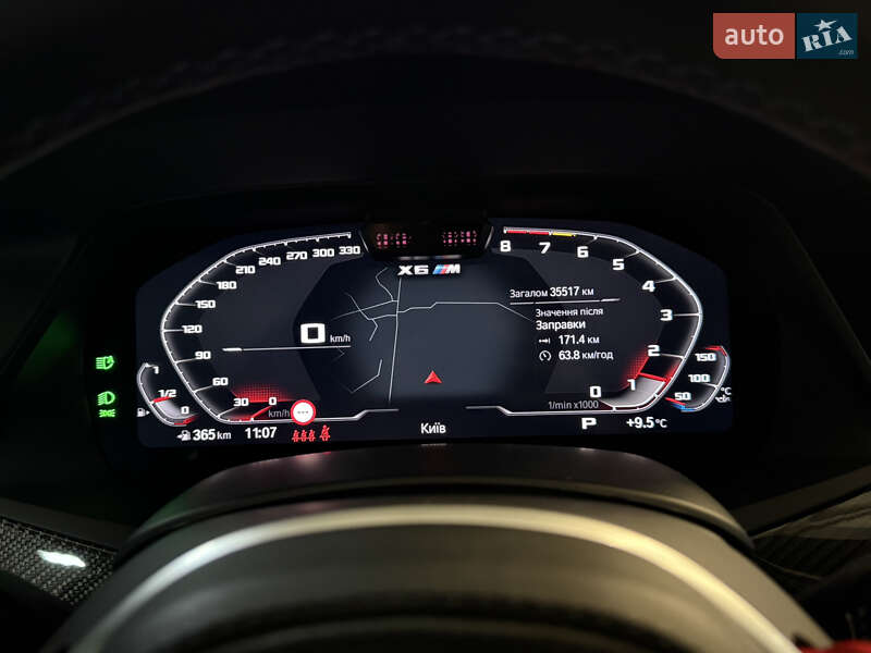 Внедорожник / Кроссовер BMW X6 M 2022 в Киеве фото 21 Внедорожник / Кроссовер BMW X6 M 2022 в Киеве