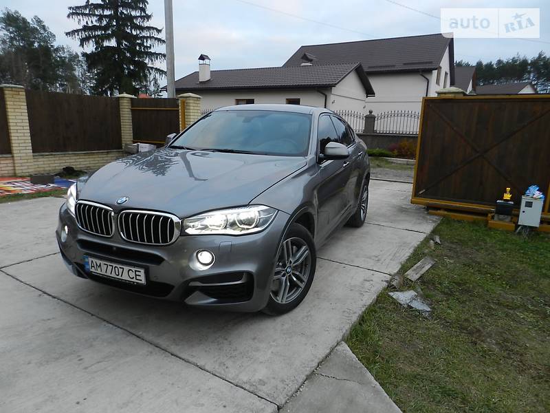 Внедорожник / Кроссовер BMW X6 2015 в Житомире