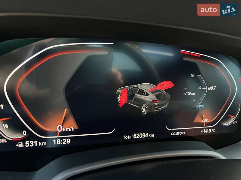 Позашляховик / Кросовер BMW X6 2021 в Києві