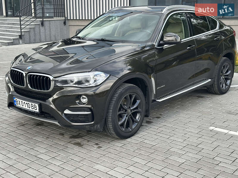 Позашляховик / Кросовер BMW X6 2015 в Хмельницькому