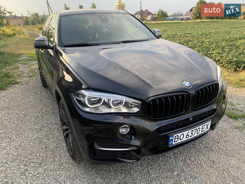 Позашляховик / Кросовер BMW X6 2016 в Тернополі
