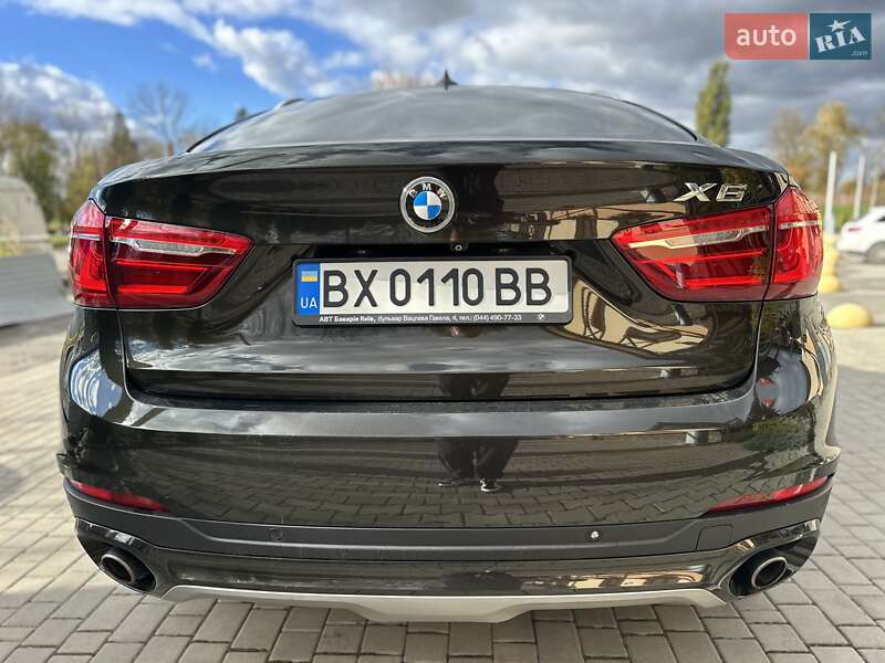 Позашляховик / Кросовер BMW X6 2015 в Хмельницькому фото 17 Позашляховик / Кросовер BMW X6 2015 в Хмельницькому