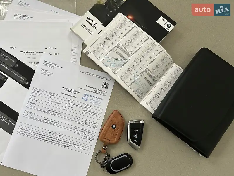 Внедорожник / Кроссовер BMW X6 2015 в Львове документ