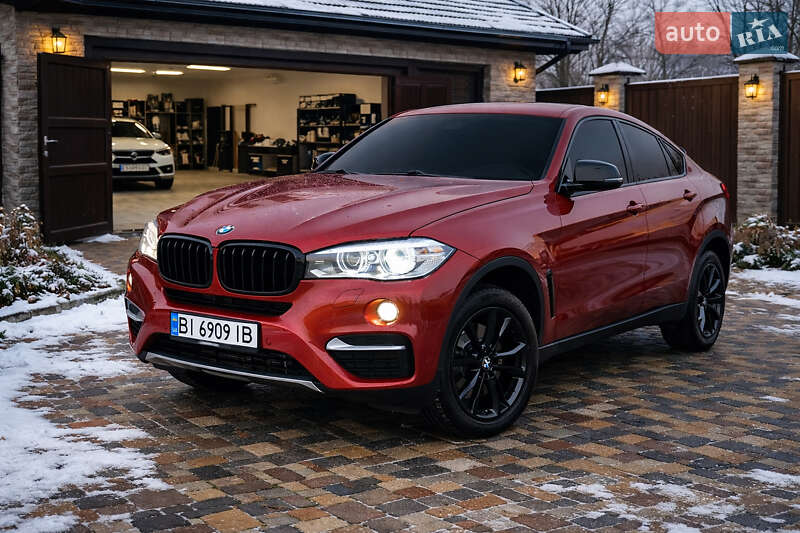 Внедорожник / Кроссовер BMW X6 2017 в Киеве