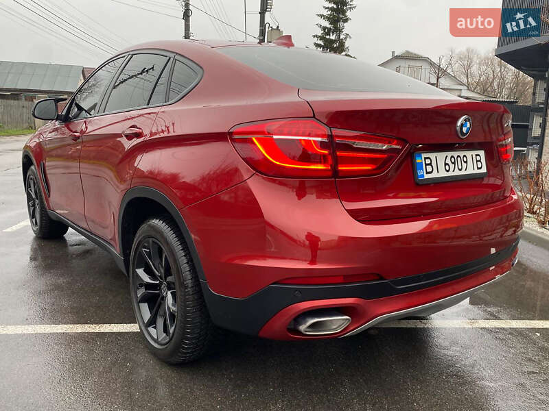 Внедорожник / Кроссовер BMW X6 2017 в Киеве