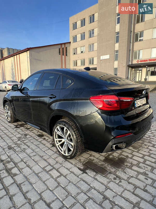 Внедорожник / Кроссовер BMW X6 2016 в Львове
