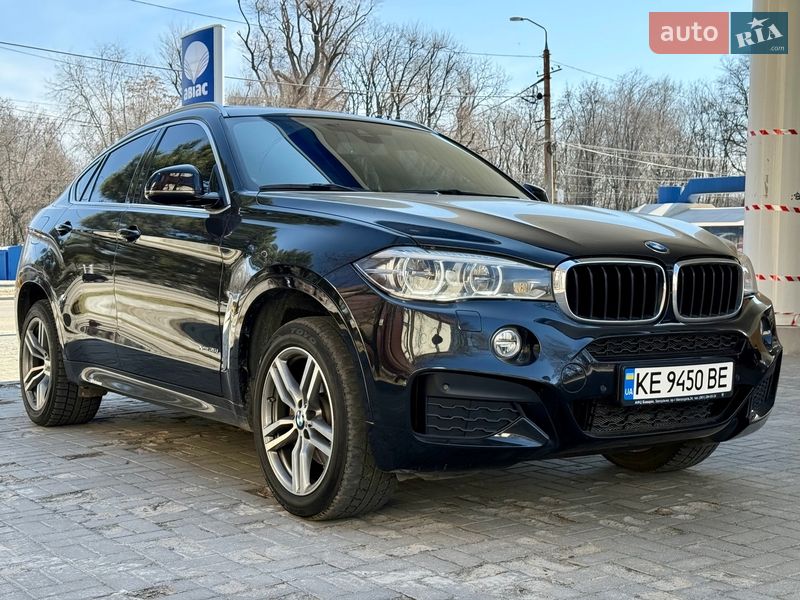 Позашляховик / Кросовер BMW X6 2018 в Дніпрі