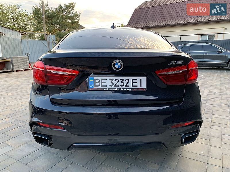 Позашляховик / Кросовер BMW X6 2017 в Миколаєві фото 5 Позашляховик / Кросовер BMW X6 2017 в Миколаєві