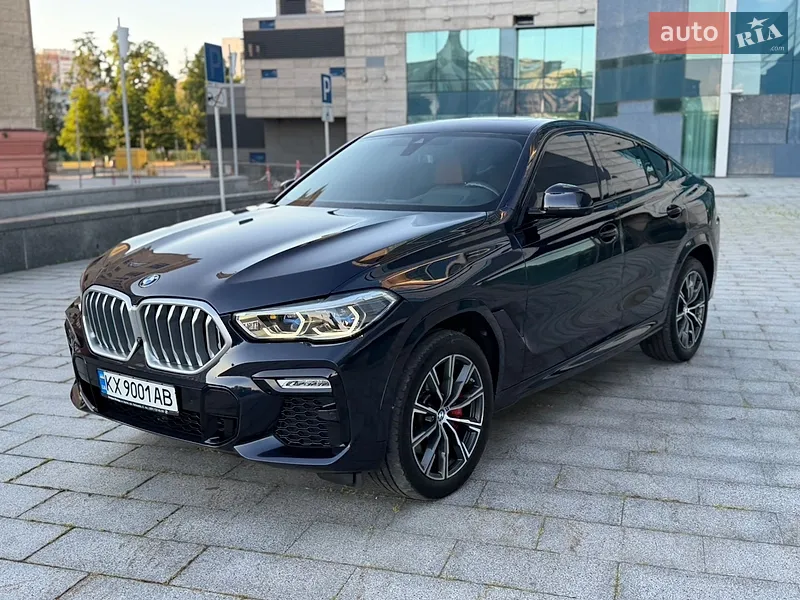 BMW X6 2022 VIN 5UXCY6C0XN9L23378 фото оголошення 4 з 103