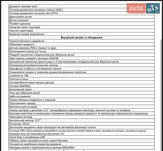 Внедорожник / Кроссовер BMW X7 2022 в Киеве документ 3 фото Внедорожник / Кроссовер BMW X7 2022 в Киеве документ