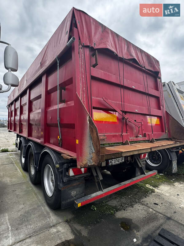 Самосвал полуприцеп Bodex KIS 3W-S 2007 в Луцке