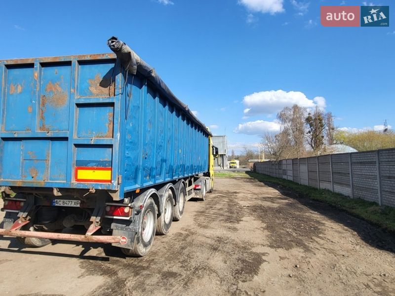 Самосвал полуприцеп Bodex KIS 3W-S 2006 в Луцке