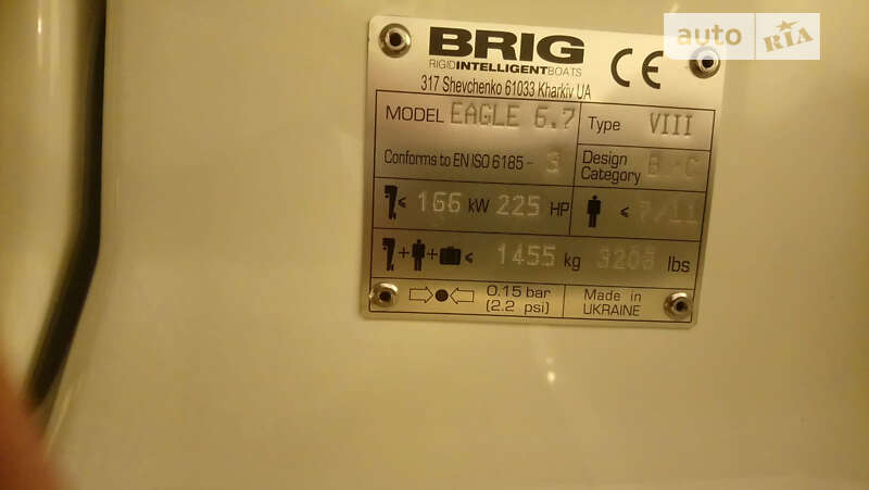 Катер BRIG Eagle 2021 в Одессе