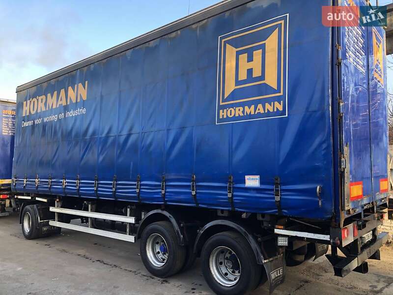 Тентований борт (штора) - прицеп Burg Burg 2002 в Черкасах