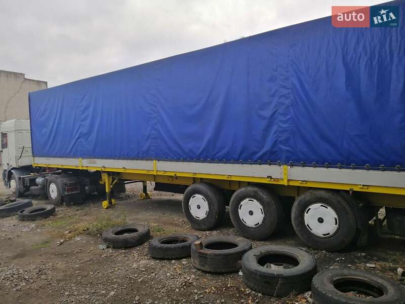 Тентований борт (штора) - прицеп Burg Burg 1994 в Дніпрі