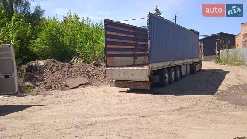 Тентований борт (штора) - прицеп Burg Burg 1994 в Дніпрі